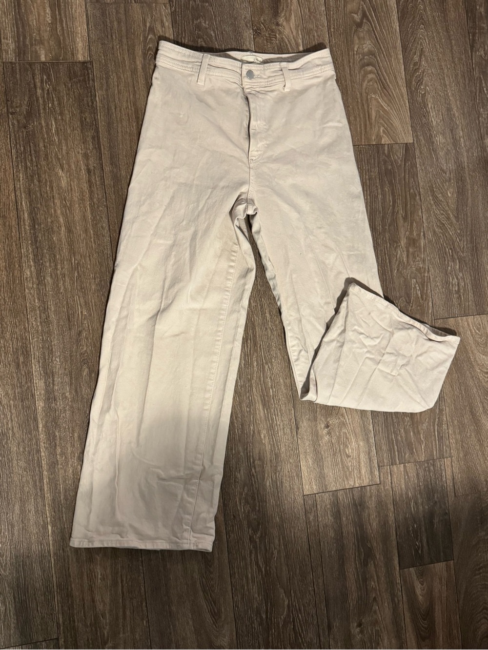 Universal Thread wide leg Women's Pants in Soft Cream
